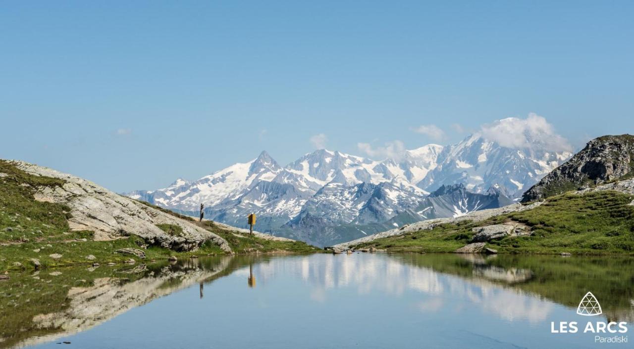 Alps Les Arcs 1950 Prince Des Cimes, Ski-In Out,Swimming Pool, Sauna, Shoes Dryer Bourg-Saint-Maurice Luaran gambar